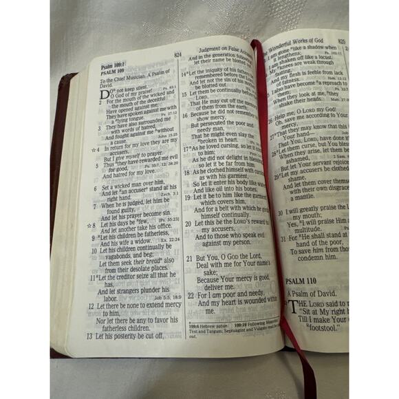 New King James Version Bible Giant Print Edition Leather. Nelson. *Read - Picture 6 of 8